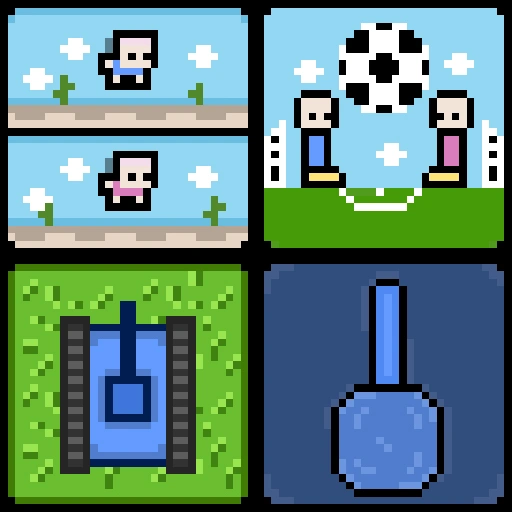 4 Games For 2 Players Game