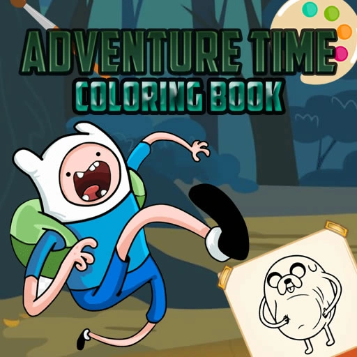 Adventure Time Coloring Book Game