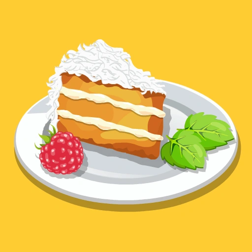 Almond coconut cake Game 
