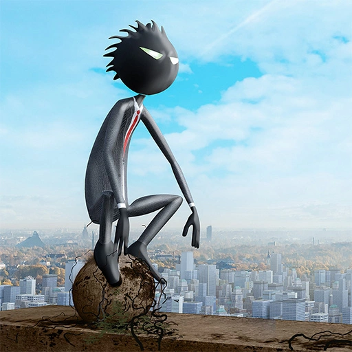 Amazing Crime Strange Stickman Rope Vice Vegas Game