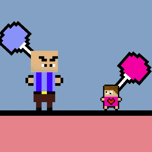 Angry Dad Cute Baby Game