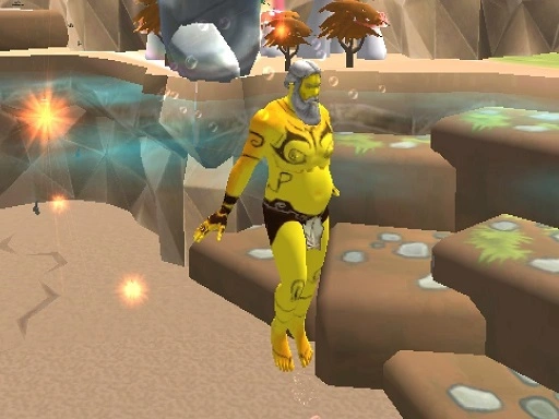 Aqua Man Sea Fight Game