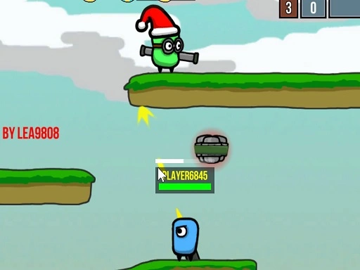 Arena 2D Shooting Multiplayer Game