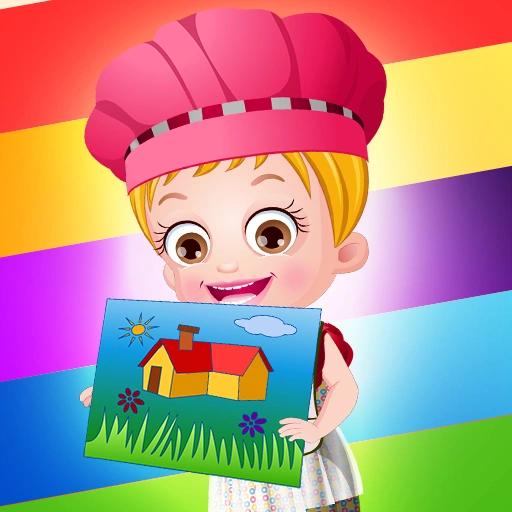 Baby Hazel Learns Colors Game 