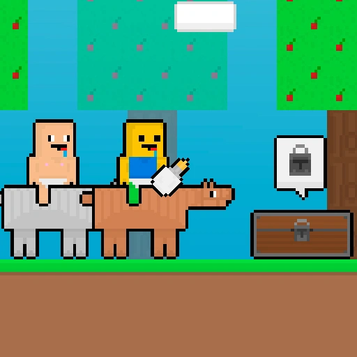 Baby Noob vs Baby Obby Horse Game