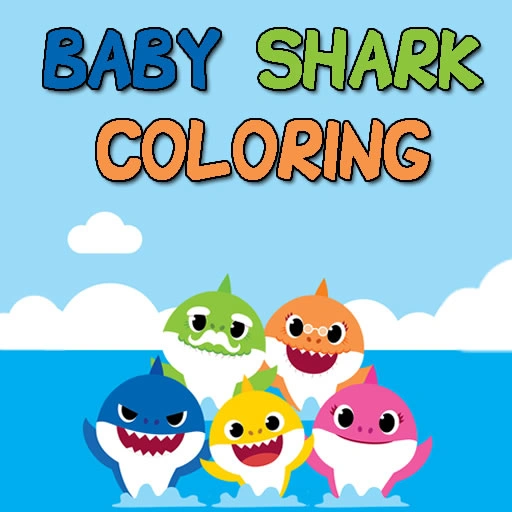 Baby Shark Coloring Game