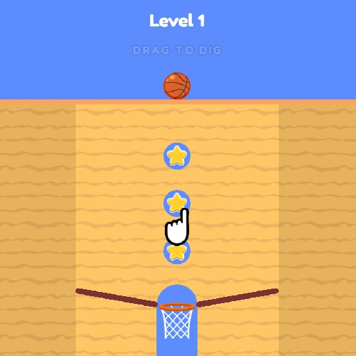 Basketball Dig Game