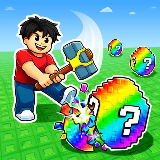 Break a Lucky Egg Brainrots Game