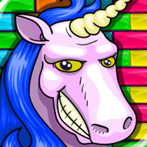 Brick Breaker Unicorn Game