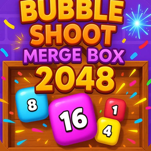 Bubble Shoot Merge Box 2048 Game