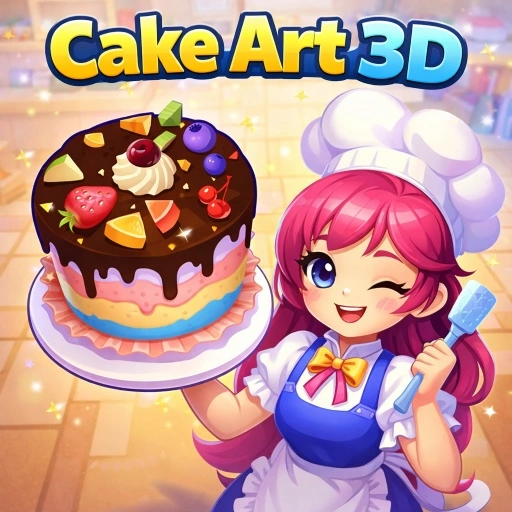 Cake Art 3D Game 