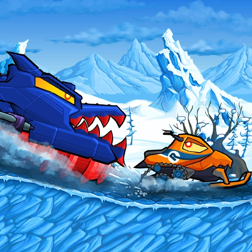 Car Eats Car Winter Adventure Game