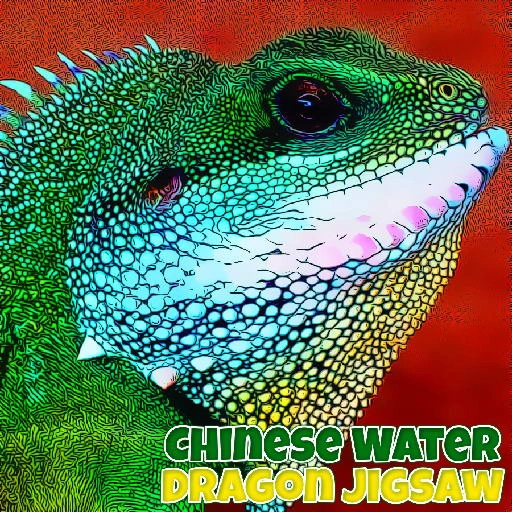 Chinese Water Dragon Jigsaw Game 