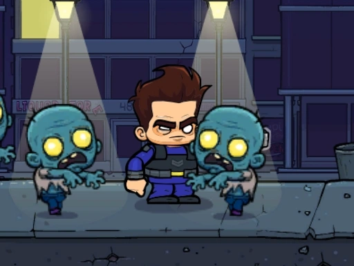 City Zombie Survival 2D Game