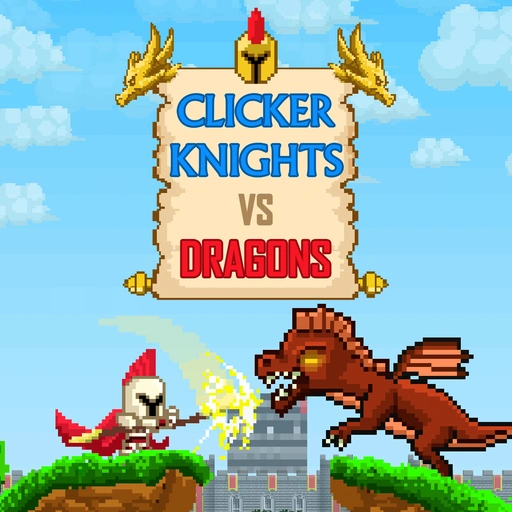Clicker Knights Vs dragons Game