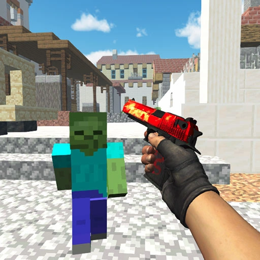 Counter Craft 3 Zombies Game