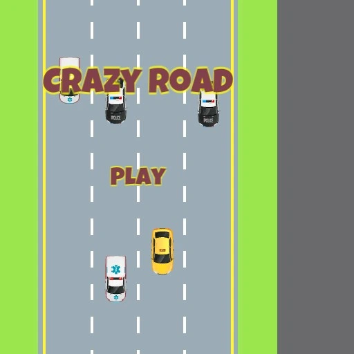 Crazy Road Game