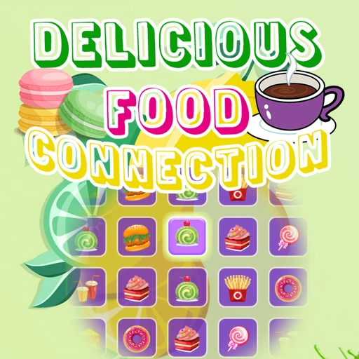 Delicious Food Connection Game 
