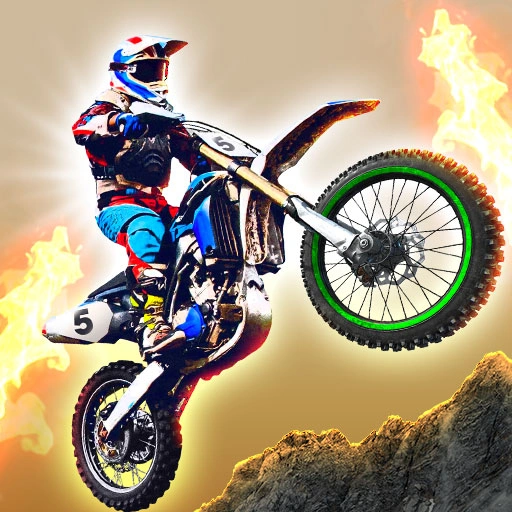 Dirt Bike Racing Duel Game 
