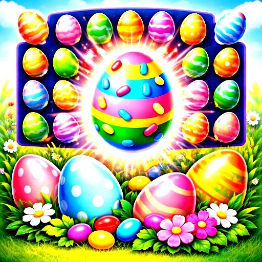Easter Match 3 Saga Game