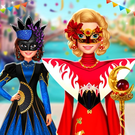 Ellie and Friends Venice Carnival Dress Up Game