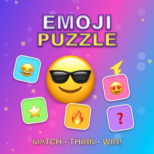 Emoji Line Puzzle Game