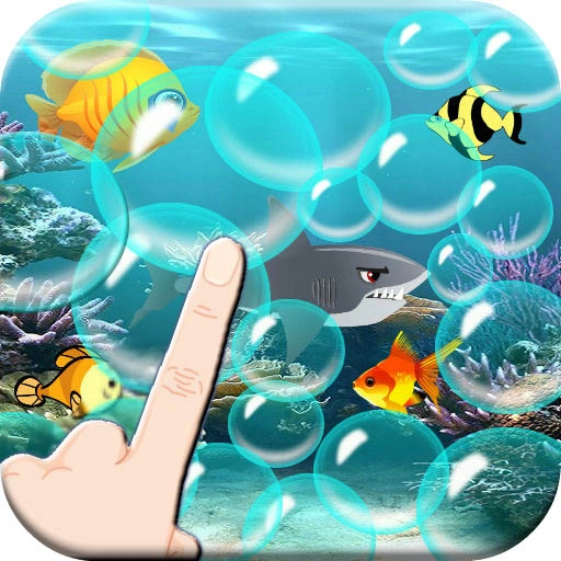 Floating bubbles Blue Ball 4 Game 