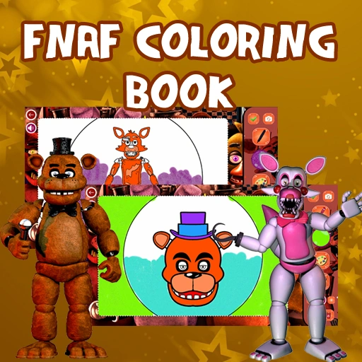 FNAF Coloring Book Game
