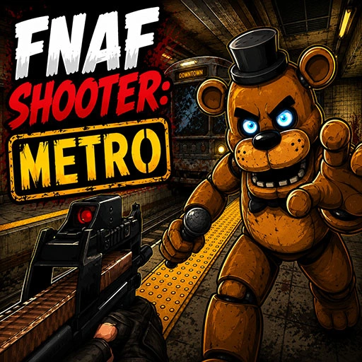FNAF Shooter Metro Game