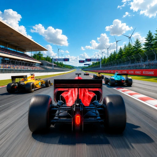 Formula Car Circuit Racing Game