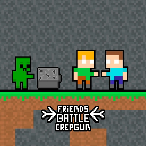 Friends Battle Crepgun Game