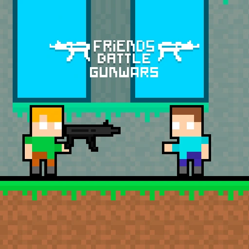 Friends Battle Gunwars Game