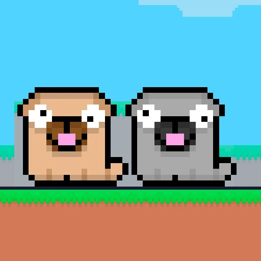 Friends Pug Game