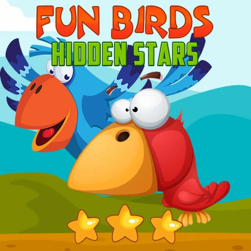 Fun Birds Hidden Stars Game  