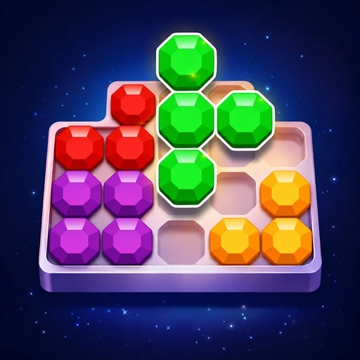 Gems Sort Puzzle Game
