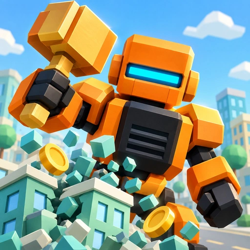 Giant Crusher: Destroy & Grow Game 