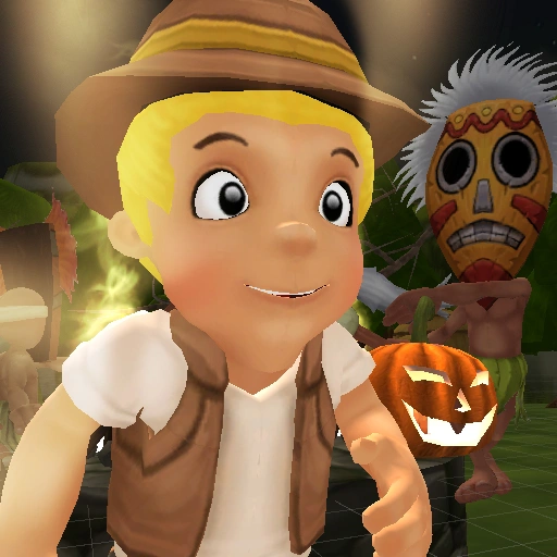 Halloween Island Running Game