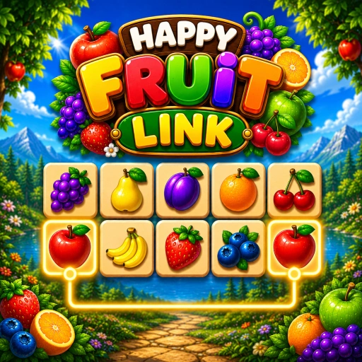 Happy Fruit Link Game