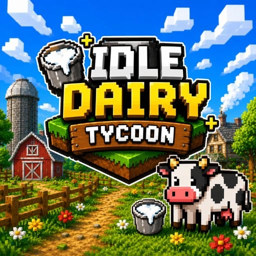 Idle Dairy Tycoon Game 