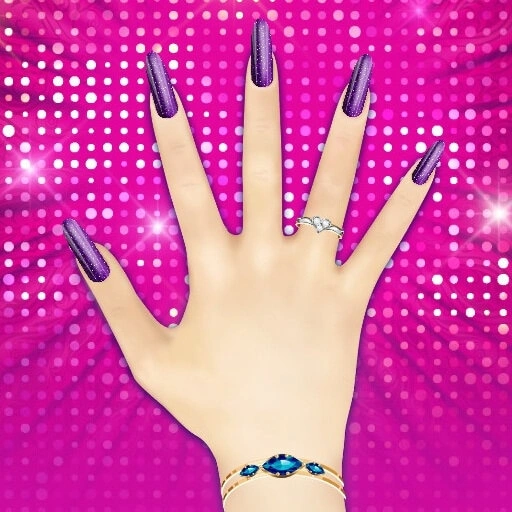 Magic Nail Spa Salon Game 