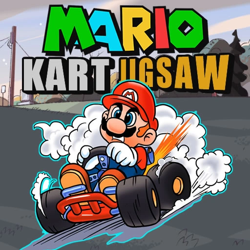 Mario Kart Jigsaw Game 