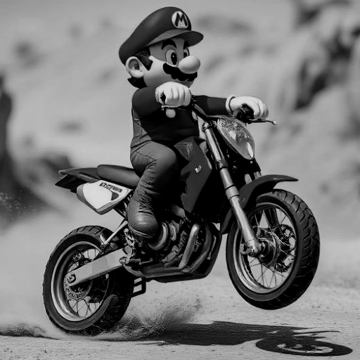Mario Wheelie Game 