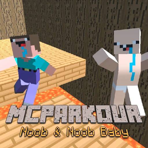 MCParkour Noob & Noob Baby Game