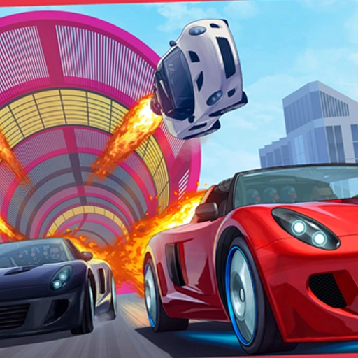 Mega Ramp Car Stunt Race Game