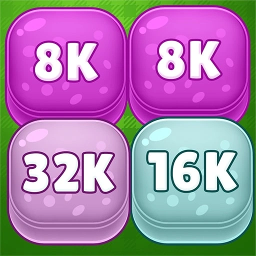 Merge 2048 Cake Game