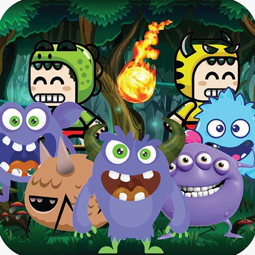 Monster Head Soccer Volleyball Game 