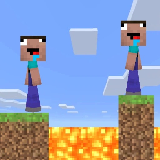 Monster School Parkour Challenge Game 