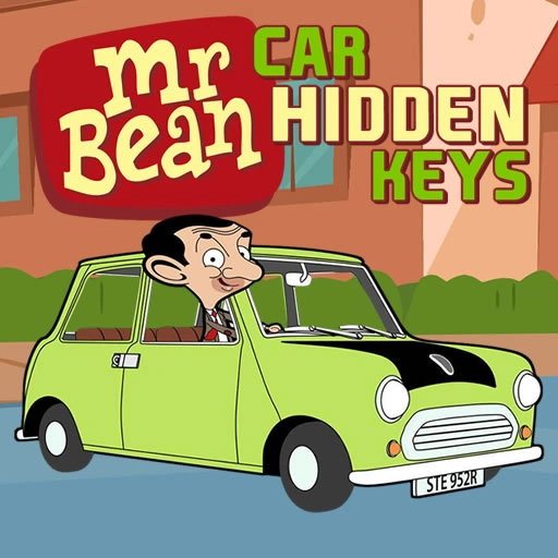 Mr. Bean Car Hidden Keys Game 