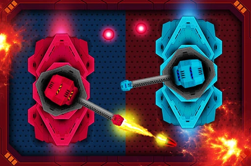 Neon Tank Arena Game 