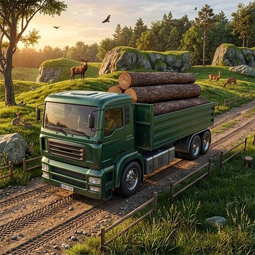 Offroad Truck Driving Game Game